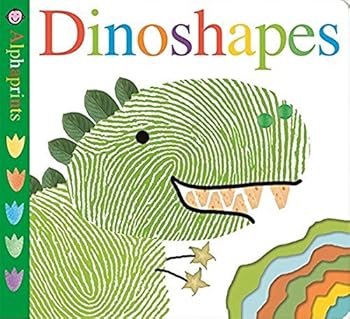 Hardcover Dinoshapes: Alphaprints Book