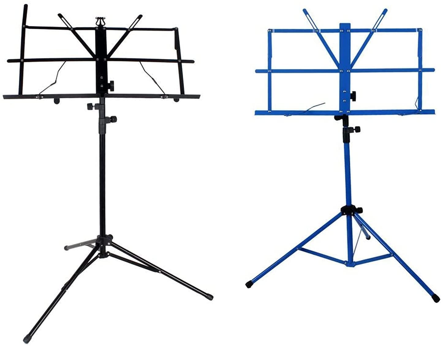 Atriles para Partituras Atriles Profesionales De Alta Resistencia Atriles Plegables para Partituras con Soporte De Clip,Black