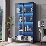 ZORPLIX Glass Display Cabinet...