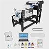 Lancelot M1630 Pro DTF Printer Bundle: Ultimate Automatic T-Shirt Printing Station w/Smart Maintenance, Mobile Workstation & Pro-Grade Equipment – Perfect for Startups & Small Businesses
