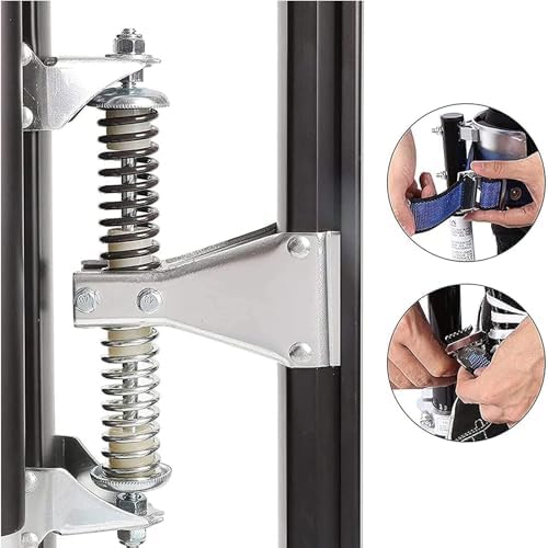 Adjustable Drywall Stilts - Lightweight Aluminum, Height Range 18" to 30", Perfect for Ceiling Painting, Electrical Work, Home Renovation, and Creative Role Playing