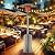 Pro Series Patio Heater with Wheels 50,000 BTU Output Electronic Ignition System Portable Outdoor Propane Heater - Stainless Steel