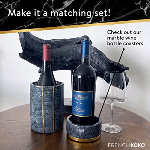 French Koko Marble Wine Chillers (Green Marble, Bucket) #TOP4