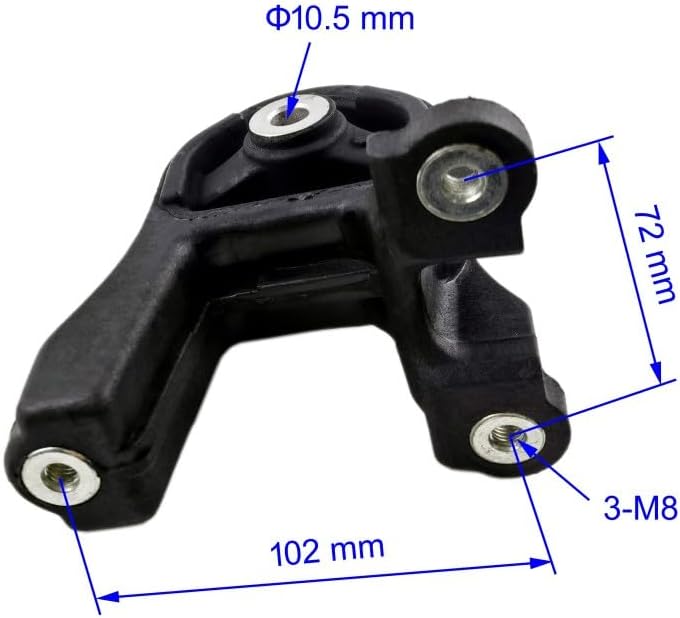 5PCS Engine Motor & Trans Mount Set Compatible with Honda CR-V 2.4L 4WD 2007 2008 2009 2010 2011 with Automatic Trans Mount for A4595 A65010 A4598 A4535 A4536