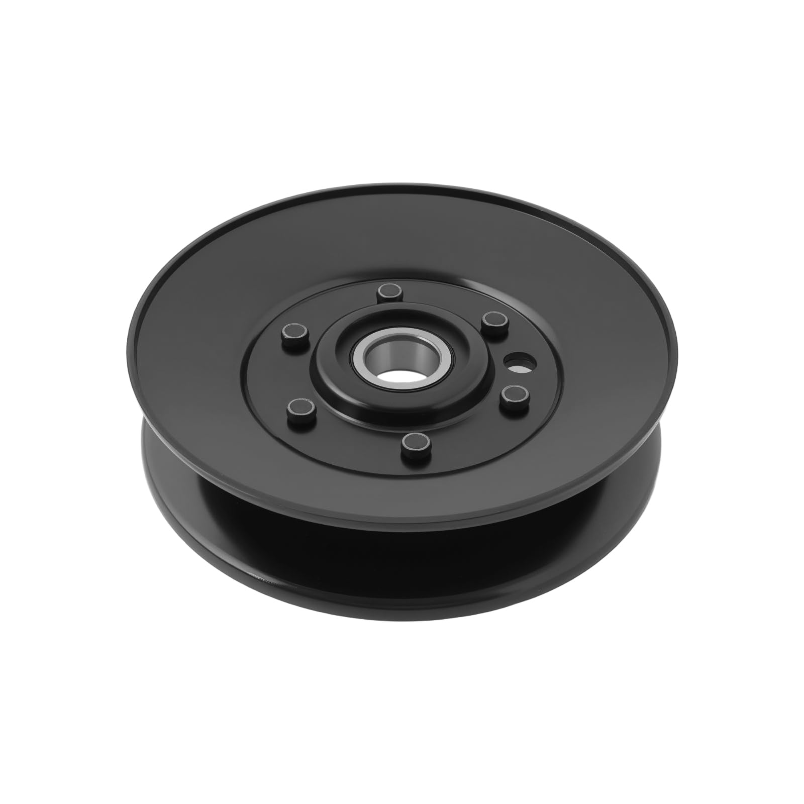 1 x Spannrolle für Rasenmäher, flache Spannrolle, 603805, 99-4638, E603805, kompatibel mit Z200, Z252, Z255, Z288e, Z500, Z553, Z560, schwarz