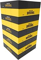 Vista 10 de Rico Industries NHL Hockey Chicago Blackhawks Mini Jumbling Tower Juego - Juego de apilem de madera