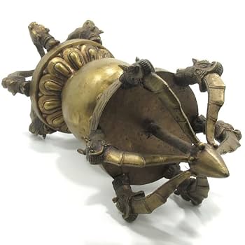 五鈷杵、金剛杵、ヴャジュラ Amazon｜七鈷杵 金剛杵 バジュラ 密教法具 一点物 特々大サイズ