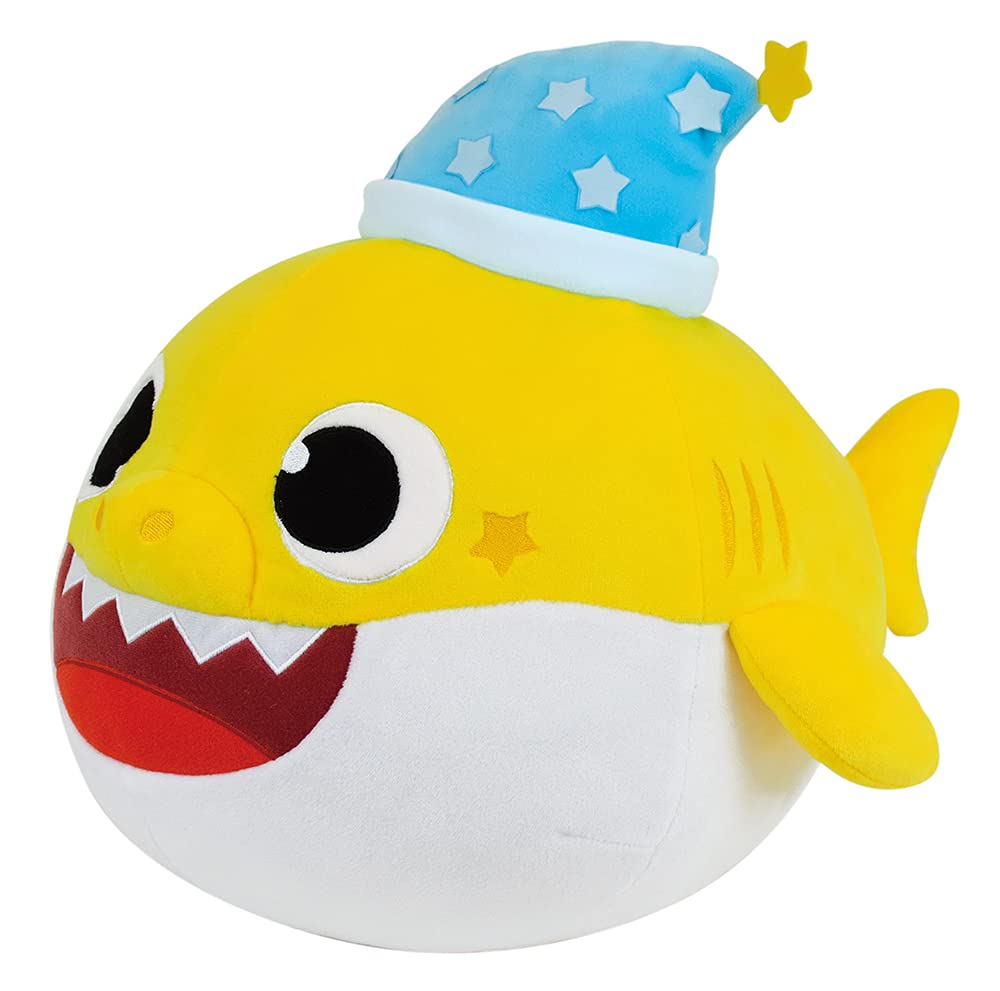 Jemini Baby Shark - Peluche para Pijama (+/-45 cm), Color Amarillo