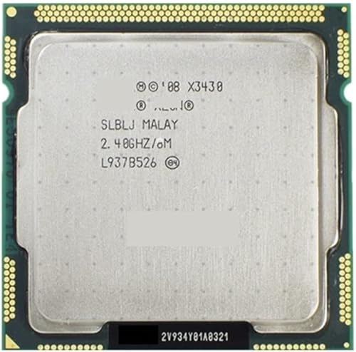 CPU Processor X3430 (8M Cache, 2.40 GHz) LGA1156 Desktop CPU Responsive and Powerful