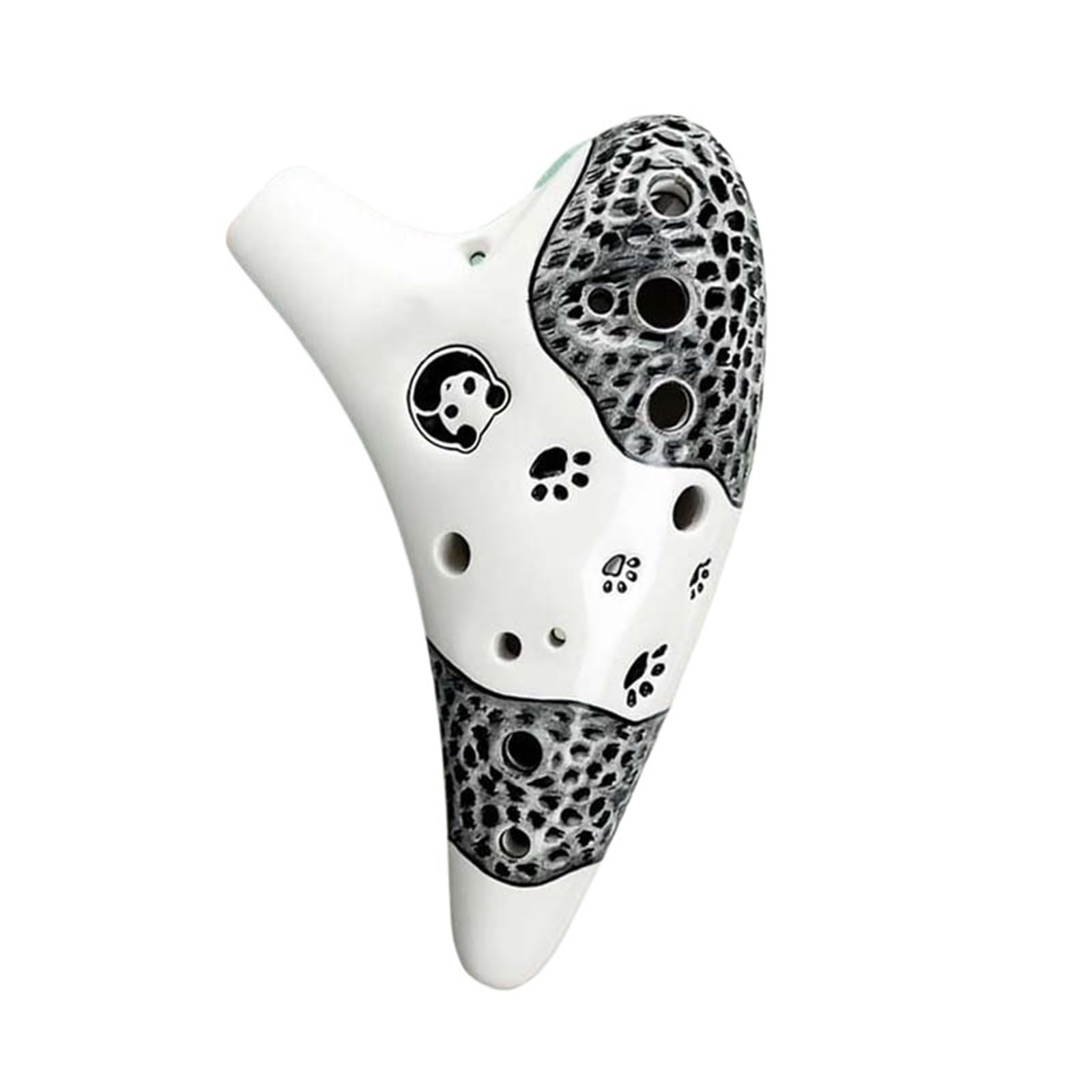 Ocarina instrumento Ocarina De 12 Agujeros Con Clave Alto C Para Principiantes Profesionales(Seven-piece set)