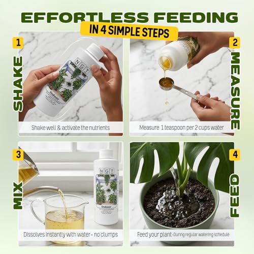 Abono líquido orgánico para plantas de interior 8 oz miniatura 5