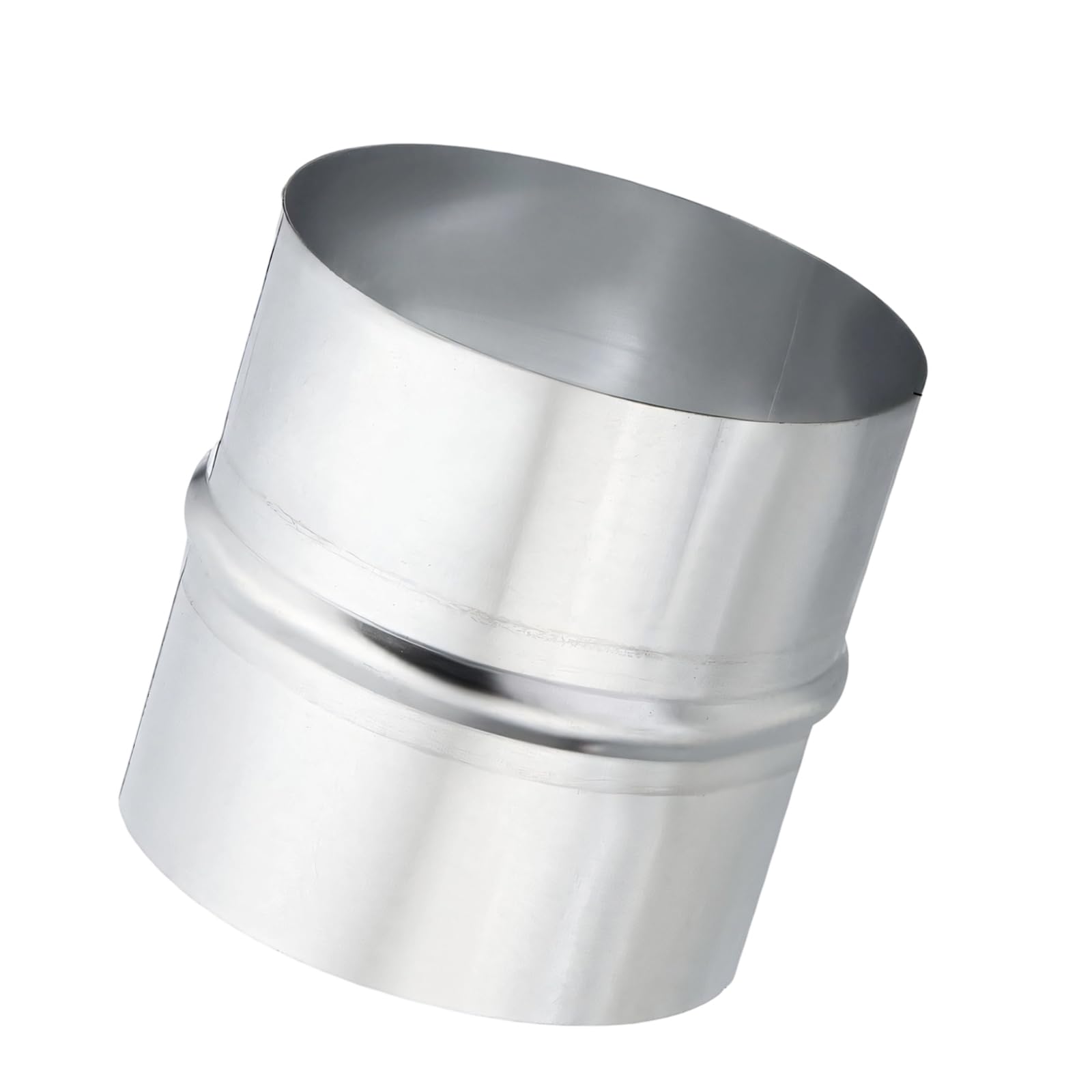 Nucelit Multicolor Strength Stainless Metal Round Duct Fitting Perfect For Hvac And Ventilation Applications Dryer Exhaust Hose Connector