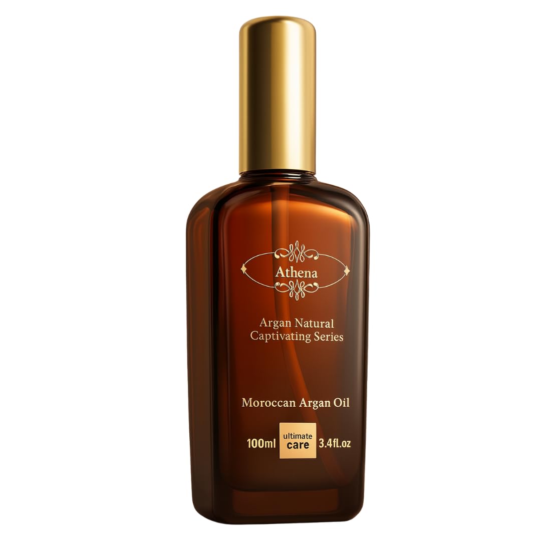 Athena Anti-Frizz Smoothing Serum - with Argan Oil & Linseed Formula for Hair Extensions & Wigs (100ml), 100 ml (Pack of 1)