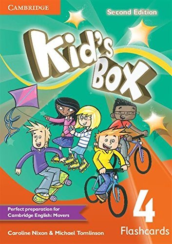 Kid's Box Level 4 Flashcards vocabulaire anglais primaire Nixon