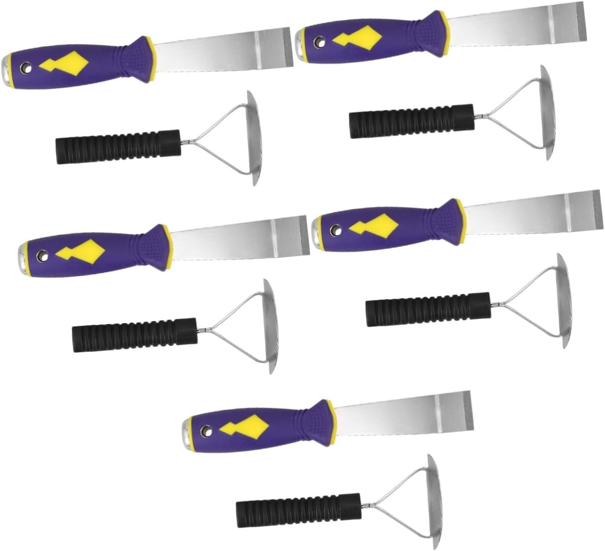 PRETYZOOM 5 Sets Wheel Weights Balance Remover Tool Tire Repair Kit Balance Tool Scraper for Car Easy to Use