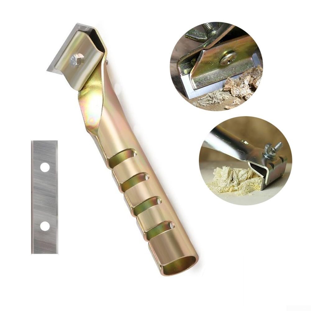 Raschietto multiuso, in acciaio inox per la decorazione, per la preparazione delle superfici, per lavori di riparazione del rivestimento (10)