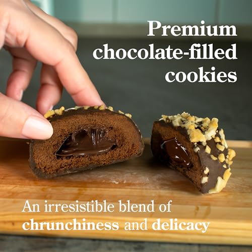 Biscotti Italian Cookies, 16 Gourmet Chocolate Cookies. Covered Cookies, Food Gift, Birthday Gifts for Women, Men, Mom & Dad. Prime Gourmet for all couples and Families. ORIGINAL Biscotti, Italian cookies, Chocolate Covered. MADE IN ITALY - Image 5