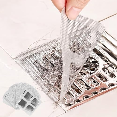 50 Stück Haarsieb Dusche, Abfluss Haarfänger Einweg,Duschrinne...