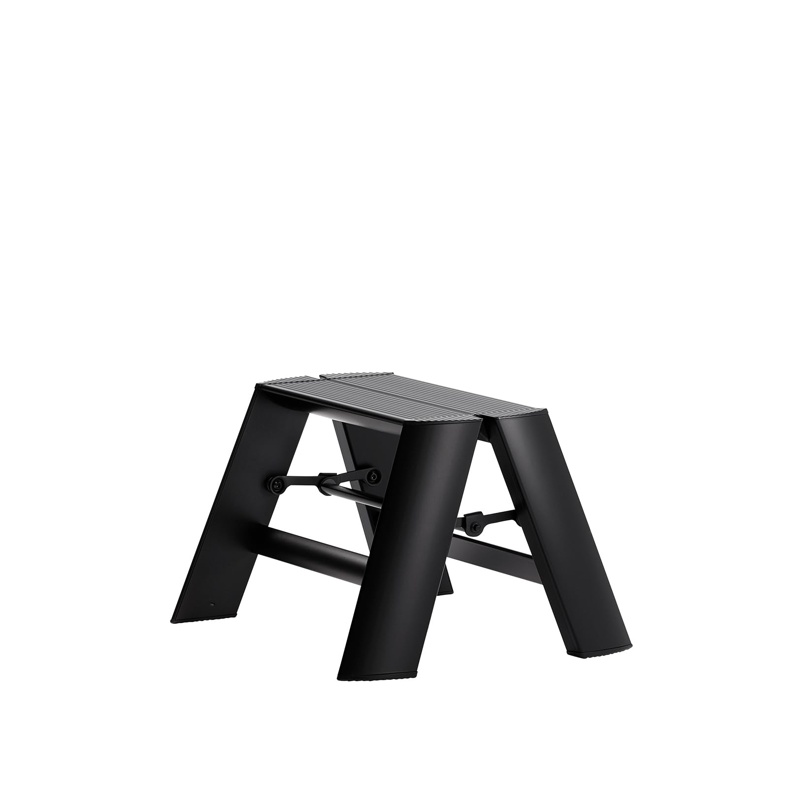 Hasegawa Ml1.0-1BK escabeau noir compact pour dressing et cuisine