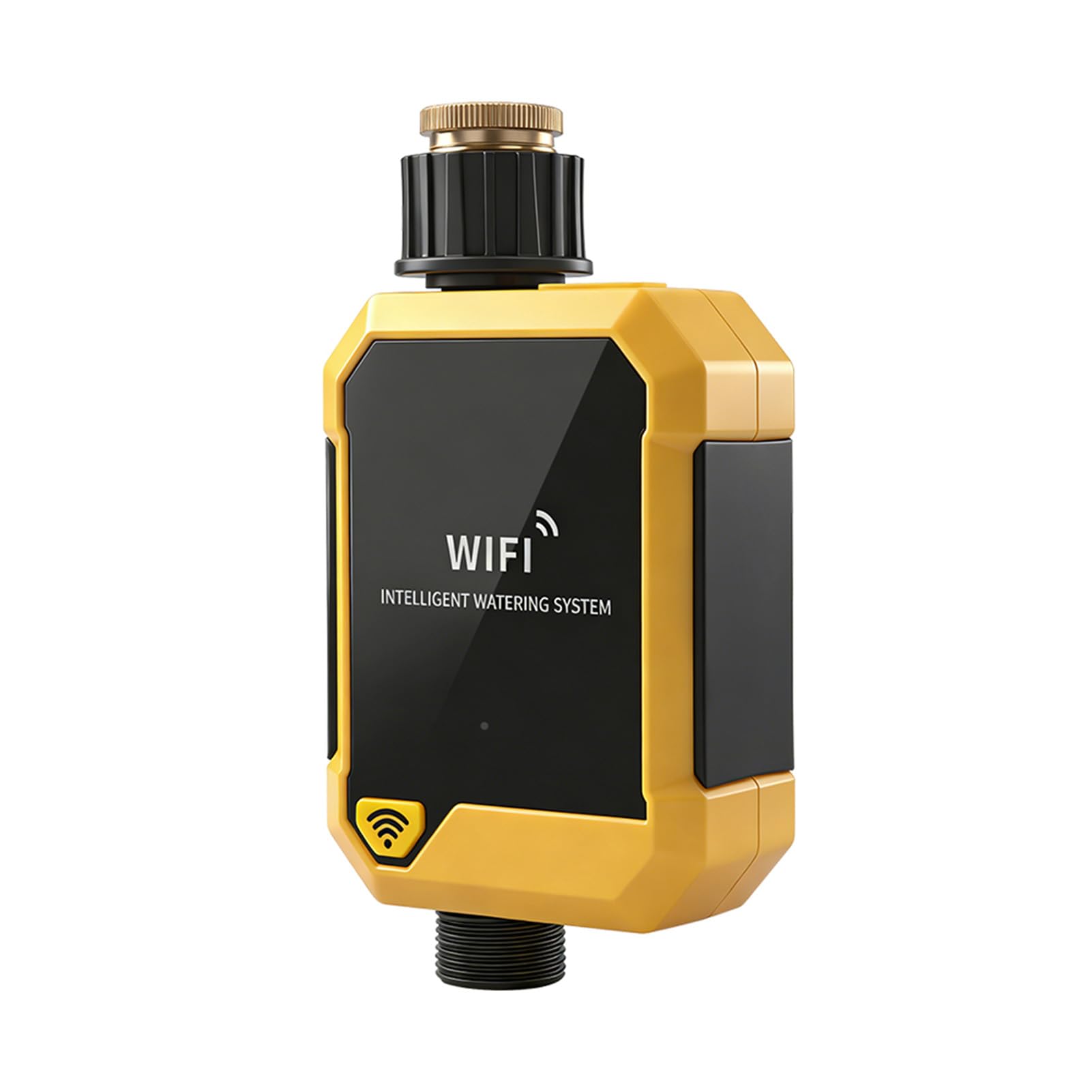 Bewinner Temporizador de Riego WiFi Inteligente, Temporizador de Riego Automático con Control de Aplicación, de Temporizado para Plantas en Macetas de Césped de Jardín, Sensor de Lluvia para Uso en