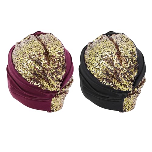 40% Off 2-Piece Muslim Hijab Undercap Set - Stretch Turban Headwear