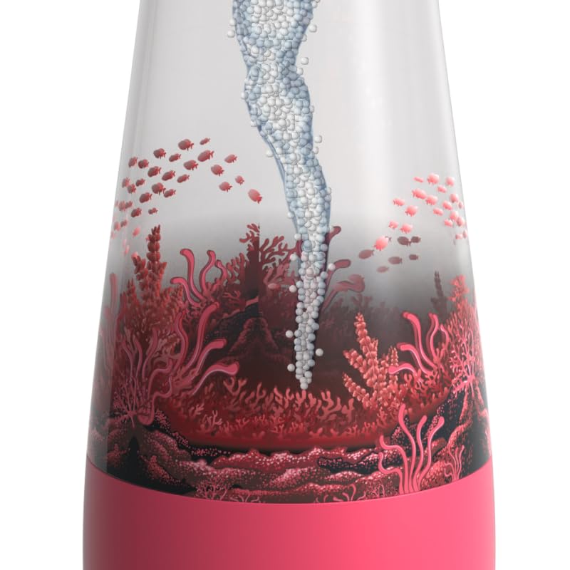 MOB – MOBILITY ON BOARD Veilleuse led tsuny coral – lampe d’ambiance océan – lumière douce effet aquatique – rechargeable usb-c – veilleuse enfant et adulte – décoration chambre
