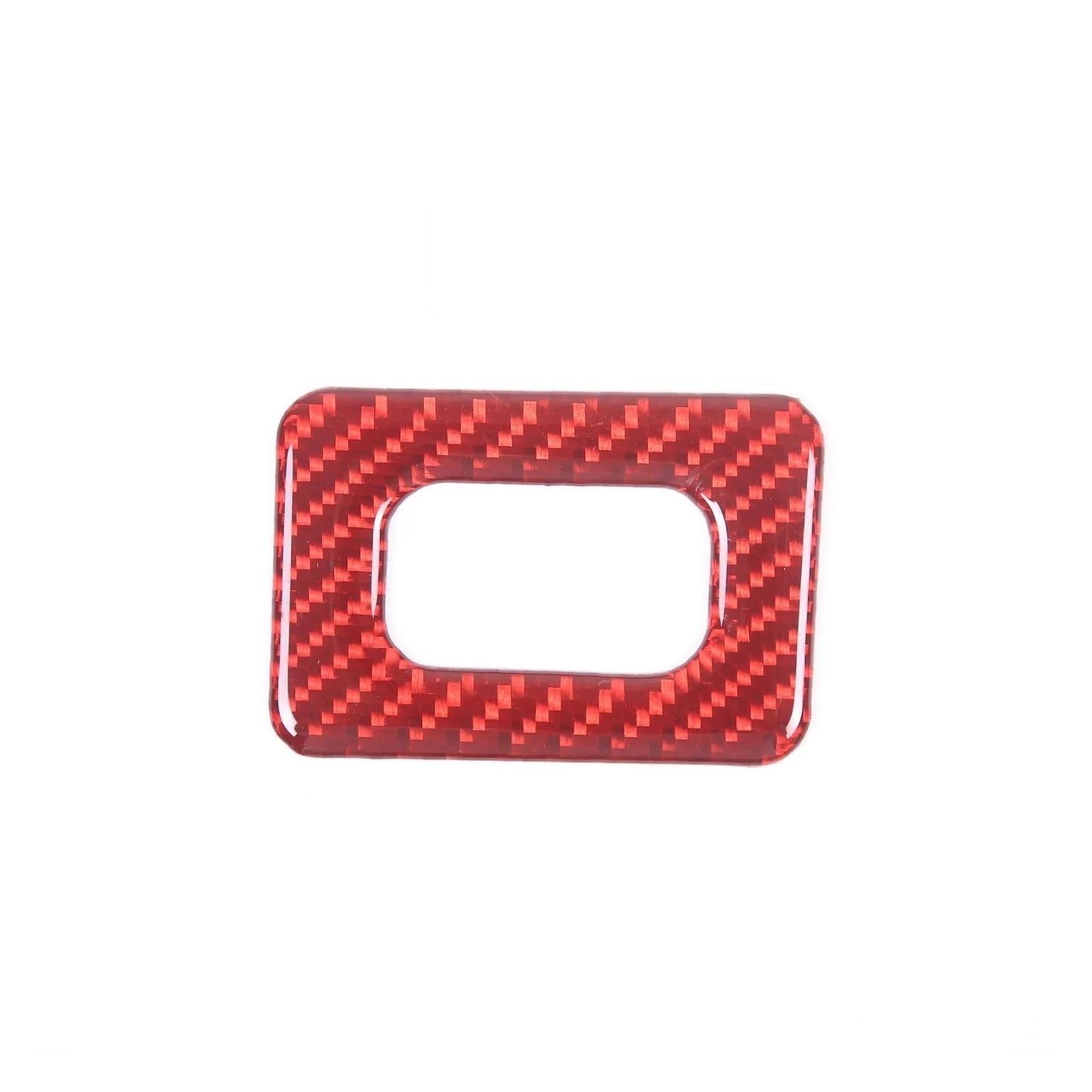 Avvolgimento bracciolo console centrale auto Per H3 2005-2009 Interruttore della luce di lettura per auto Adesivo decorativo Accessori interni(Rosso)