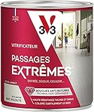 Destiné aux parquets, planchers, escaliers en bois neuf ou ancien, d’essence européenne ou exotique. Idéal pour les sols domestiques fortement sollicités : entrées, couloirs, séjours. Compatible avec les systèmes de chauffage au sol. L'aspect bois brut est non adapté aux parquets en bois foncés. Les teintes colorées (blanc nordique et gris patiné) sont particulièrement adaptées aux parquets bruts en pin ou sapin