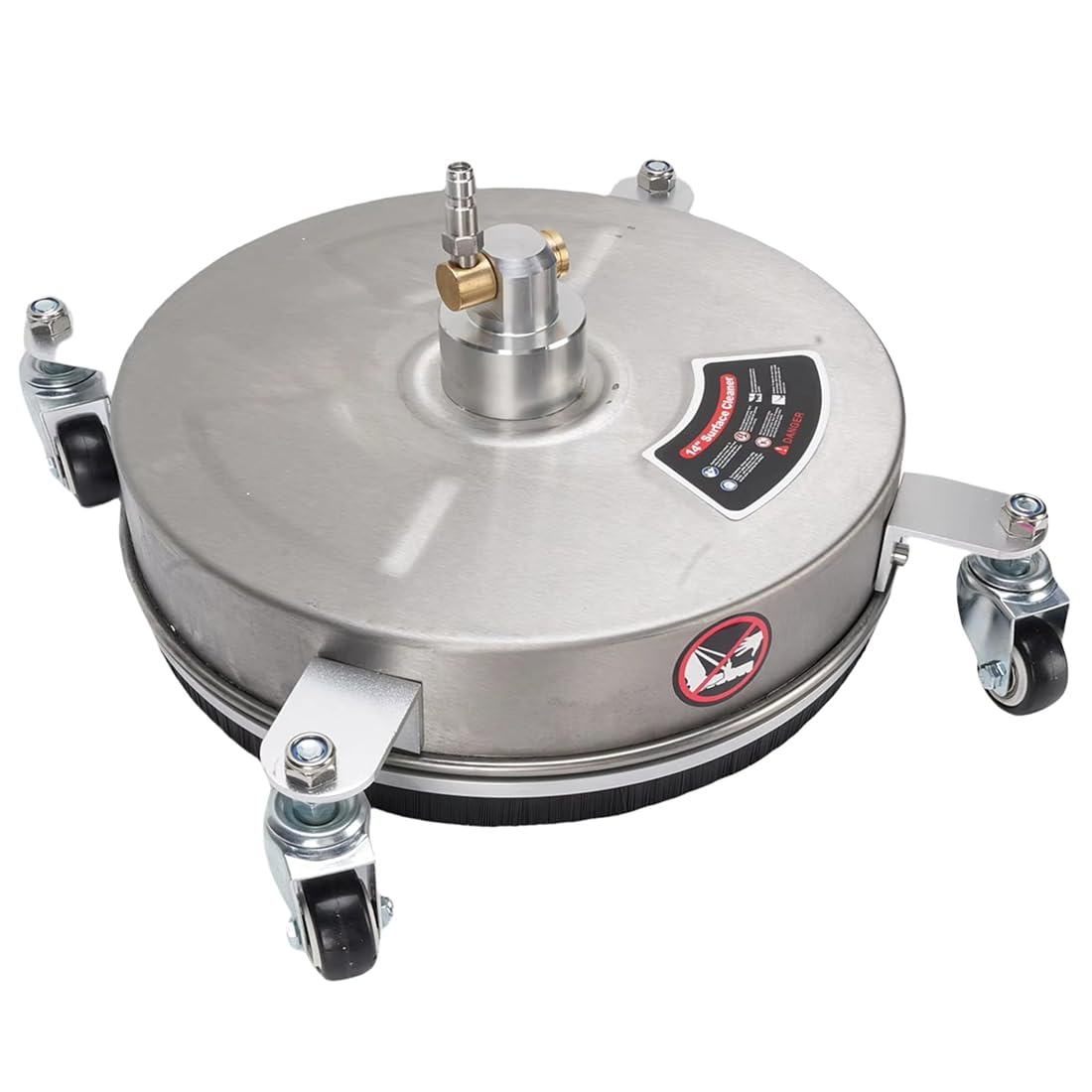 Limpiador A Presión Resistente de 2000-4000 PSI de 14 Pulgadas, con Amplia Cobertura para Aceras.