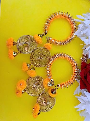 Image of Lumba Chuda Hanging Rakhi For Bhabhi| Bhabhi Kada Rakhi| Bhabhi Rakhi| Kids Rakhi | Adults Rakhi | Rakhi Gift | Rakhi Combo Set| Lumba Rakhi| Rakhi with Roli Chawal Packet|Rakhi For Sister