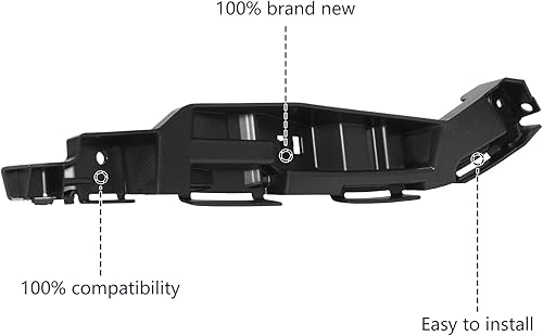 Miniatura 6 de BXZ Parachoques delantero soporte soporte soporte refuerzo par para Ford Fusion 2010 2011 2012