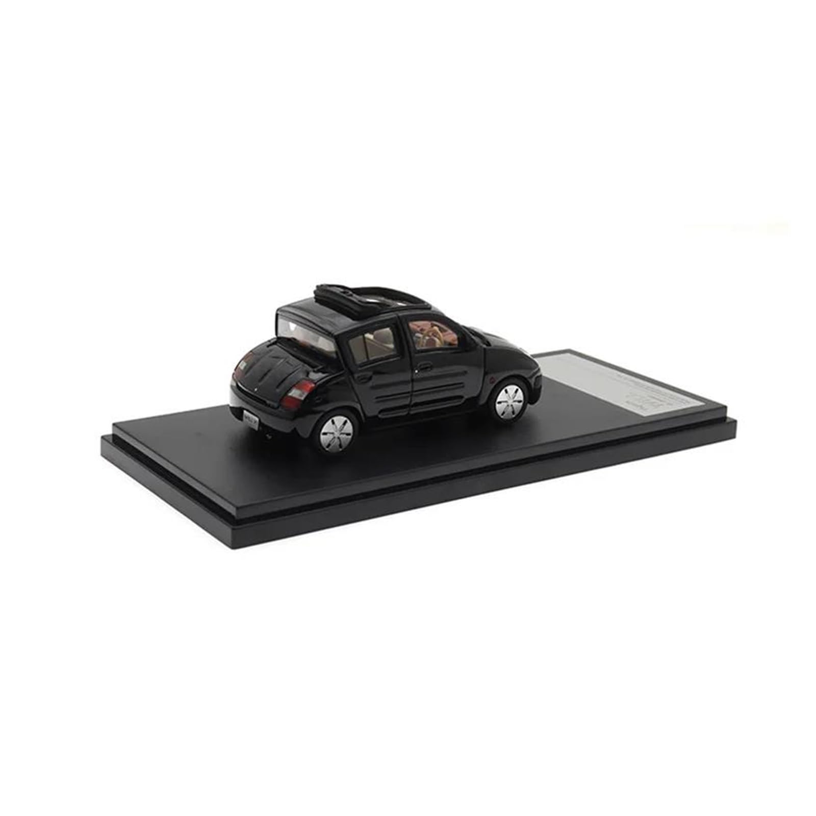 Auto In Miniatura 1 43 Per Will VI 2000 Modello In Resina Simulata Statica Ornamenti Decorativi Souvenir(Nero)