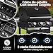 Juskys BBQ Gasgrill Louisiana 3 Brenner 8,1 kW - Gas Grillwagen inkl. Grillrost, Deckel - Grill mit Thermometer, Warmhalterost, Seitenablagen & Plane