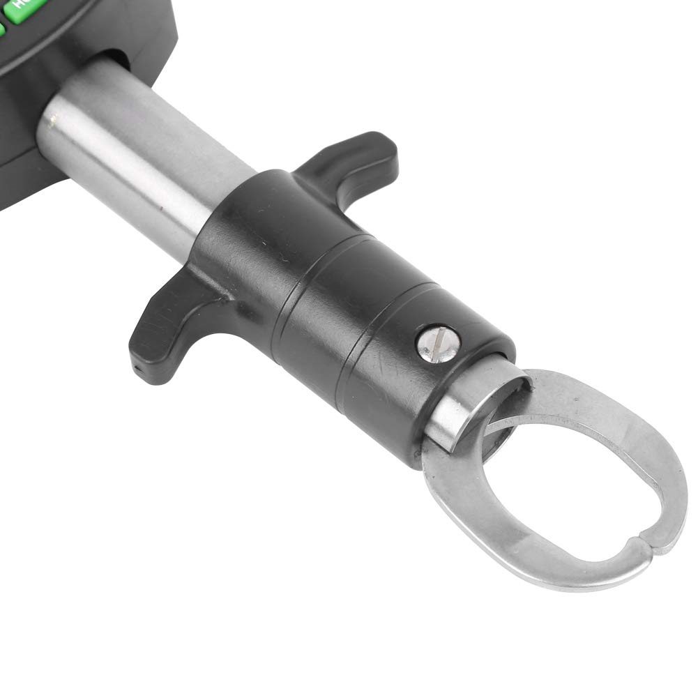 Balance de pêche numérique en acier inoxydable, pince à lèvres pour poisson, balance de poids électronique, poignée rotative résistante à l'eau pour les pêcheurs, accessoires de