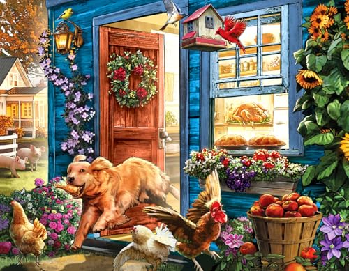 100 Piece Puzzles For Kids Funny Dog 100 Piece Puzzles For Adults, The Great Escape 100 Pieces Jigsaw Puzzle For Kids Ages 4-8, A Running Dog Puzzle For Seniors Elderly Dementia Alzheimer's Activities
