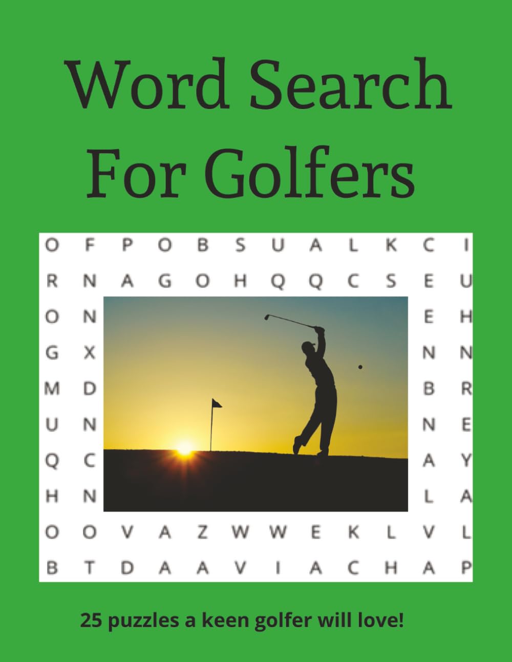 Word Search For Golfers