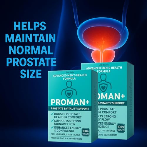Image of Proman Plus Prostate Support Capsules for Men - Advanced Formula for Better Result | Best For Urinary Control & Other Issues