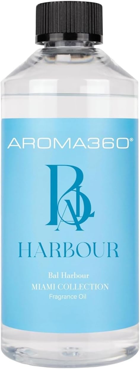 Aroma360 - Wynwood Fragrance Oil Blend - Luxury Aromatherapy Scent Diffuser Oil - Pink Grapefruit, Armoise and White Patchouli 16.9 fl oz, 500mL