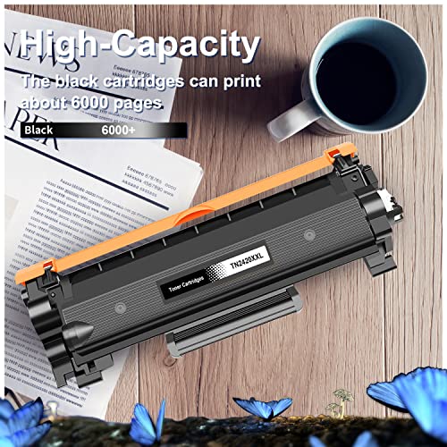 LOSMANN XXL Toner (6,000 Pages) Compatible with Brother TN2420 TN2410 for Brother MFC-L2710DW MFC-L2710DN MFC-L2750DW DCP-L2530DW DCP-L2510D DCP-L2550DN HL-L2350DW L2310 D HL-L2370DN (1 Black) - Image 3