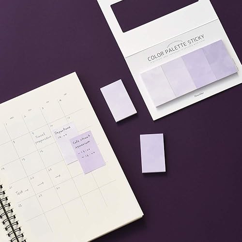 Miniatura 7 de Monolike Paleta de colores adhesivos de pintura de color 400 A Set 4P - Bloc de notas autoadhesivo 30 hojas