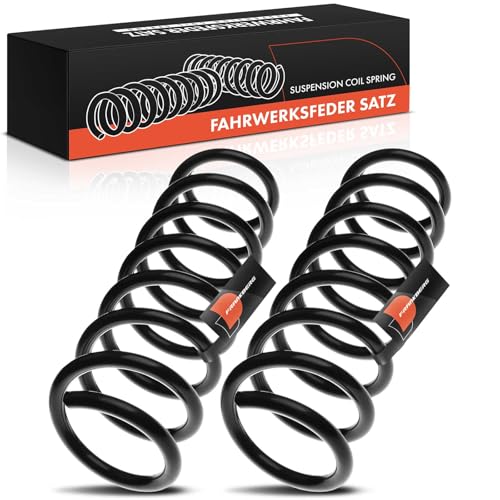 Frankberg 2x Coil Spring Rear axle Compatible with 5 Series E60 520 523 525 530 535 540 545 1.4L-4.0L 2001-2010