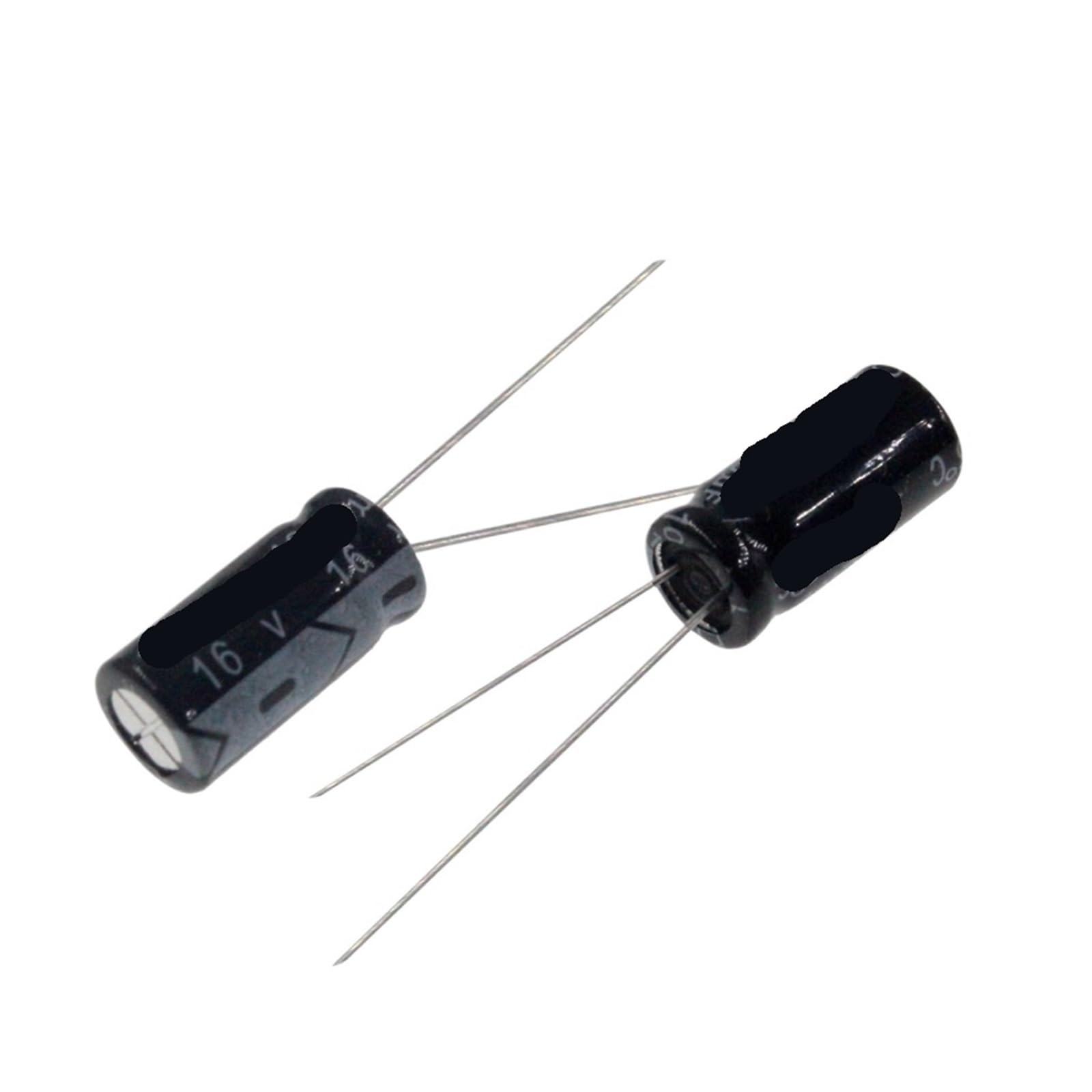 Condensateurs électrolytiques 1000uF 16V cylindriques pour loisirs et robotique