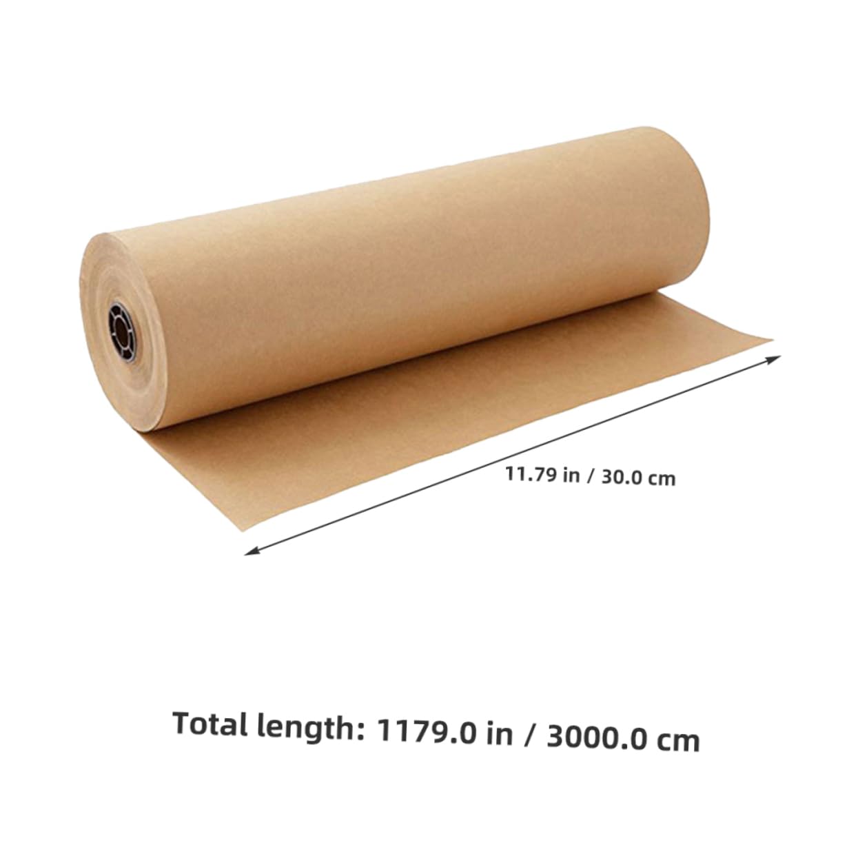 EXCEART 2rouleaux Papier Emballage Cadeau Papier Kraft Pour Anniversaire Décoration Loisirs Créatifs