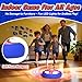 Light Up Hover Soccer Ball for Kids,Glowing Web Design & LED Eyes Air Floating Soccer Toys,Indoor Games with Soft Foam Bumper,Fun Sports Games for Boys Girls Age 3 4 5 6 7 8 9 10 11 12, Birthday Gifts