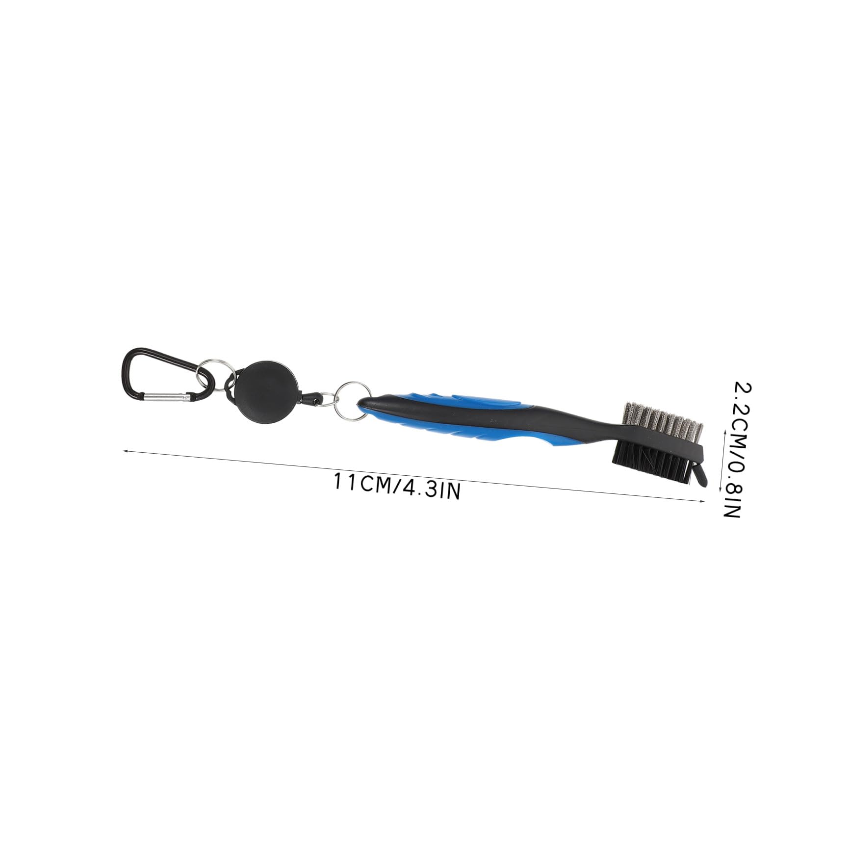 BESPORTBLE 5 Sets Golfreinigung Golfzubehör Reinigungsmittelset Edelstahlset Golfreinigungszubehör Geschenkset Pick-Putting-Becherbürste Rillenreiniger Doppelseitige Bürste Nylon