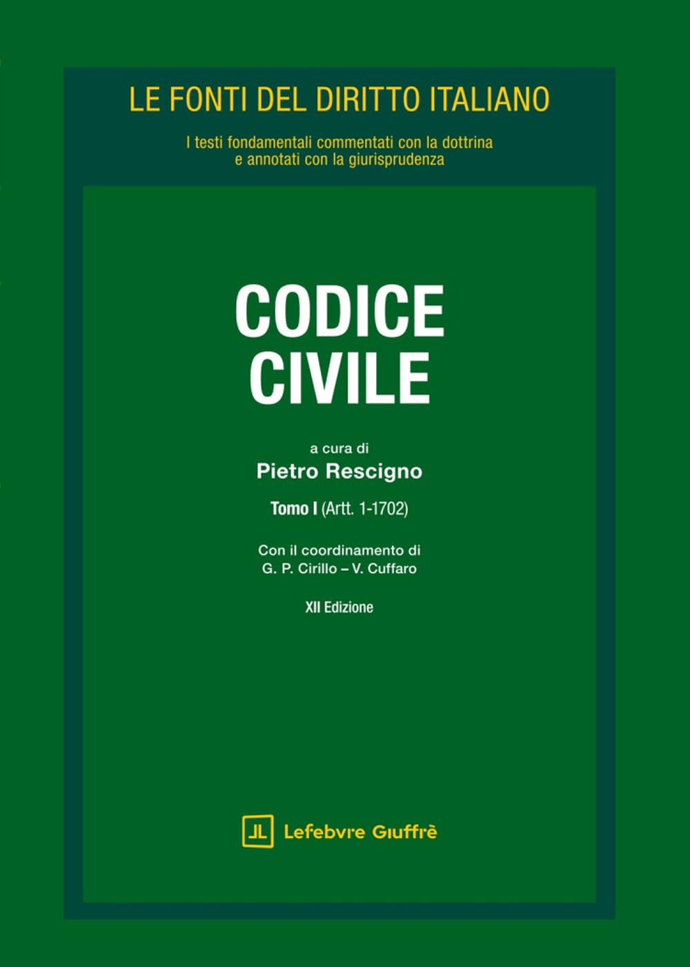 Codice civile in 2 tomi