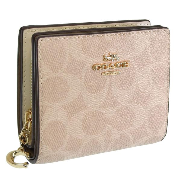 Amazon | [コーチ] 財布 レディース 2つ折り 折財布 コンパクト