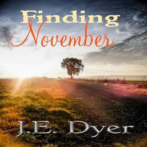 Diseño de la portada del título Finding November