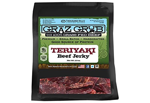 Graz Grub Teriyaki Beef Jerky (12/2 oz pkgs)