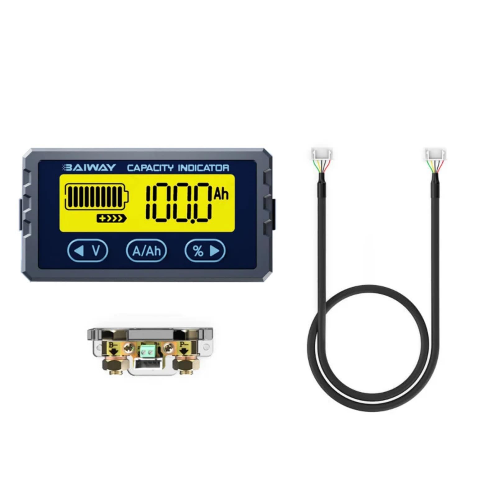 Nvoqilin Tcs100 Sampler Accurate Coulometer For Measuring Lithium Iron Phosphate Batteries Digital Battery Capacity Monitor High Accuracy Circuit Meter